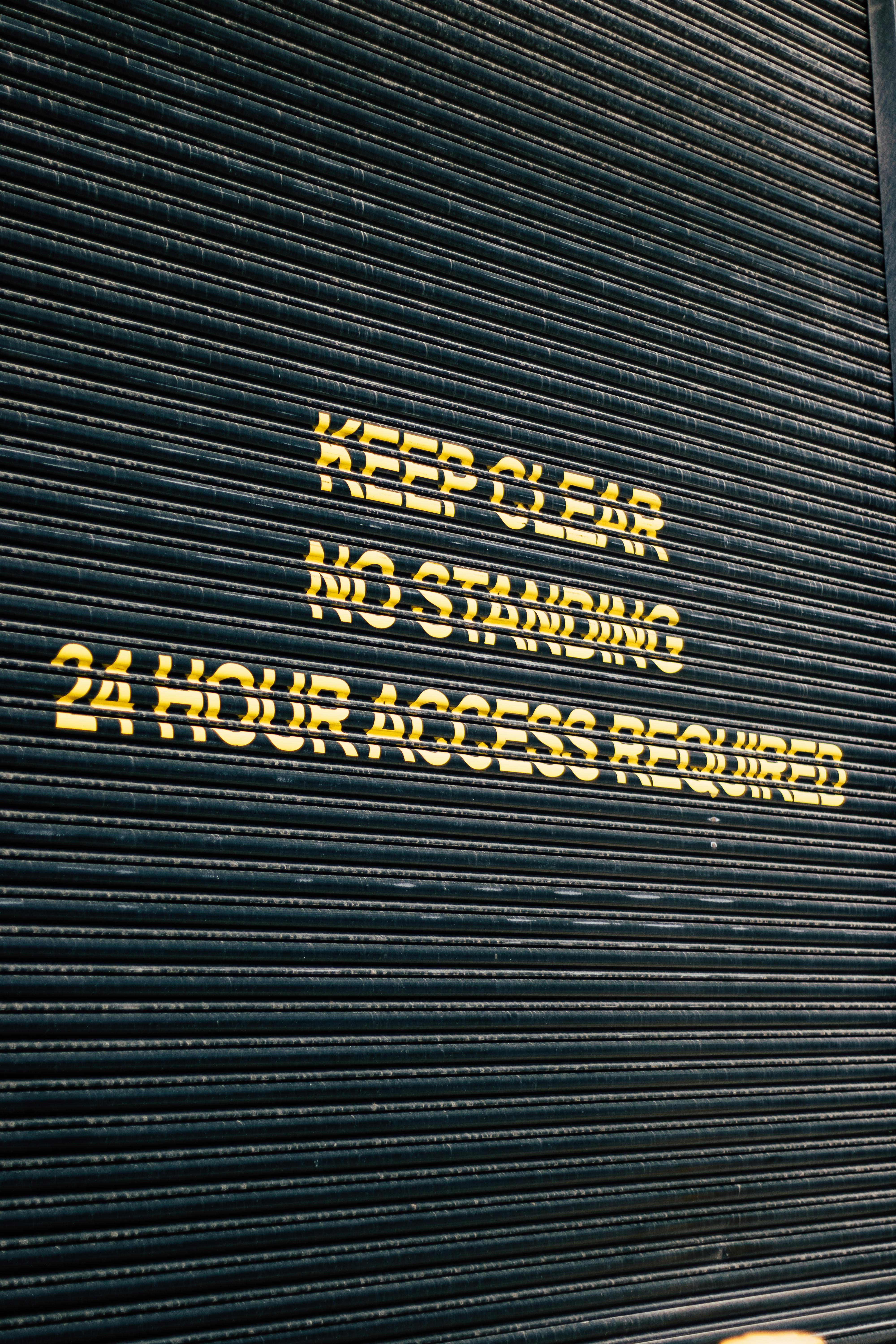 Metal rolling shutter safety context